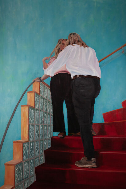First step - a Paint Artowrk by Cecilia Sjolund